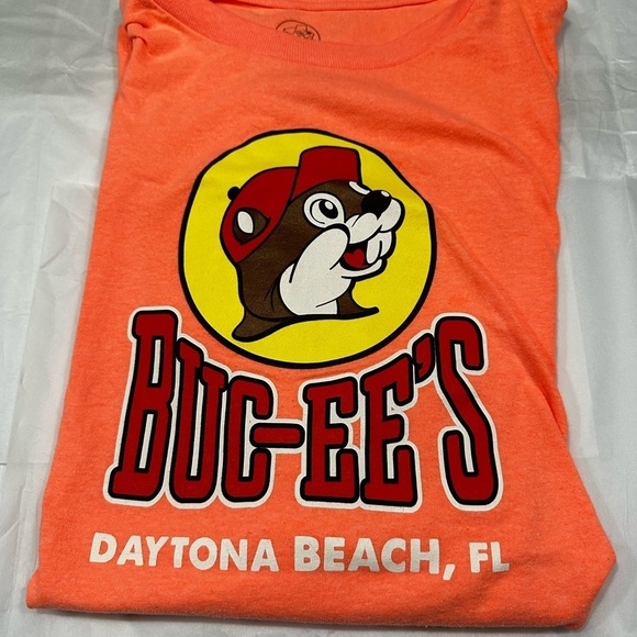 Buc-ee’s Bright Orange tee shirt Unisex - Picture 2 of 5